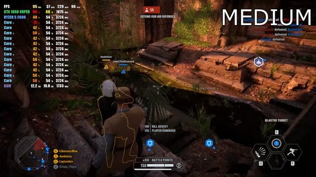 Star Wars Battlefront II (PC) - Gameplay 1080p - Ryzen 5 2600 GTX 1650 Super смотреть онлайн