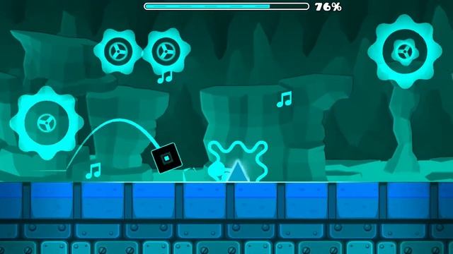 Мой второй уровень в Geometry Dash смотреть онлайн
