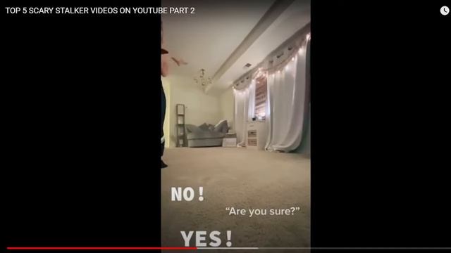 TOP 5 SCARY STALKER VIDEOS ON YOUTUBE PART 2 Reaction смотреть онлайн