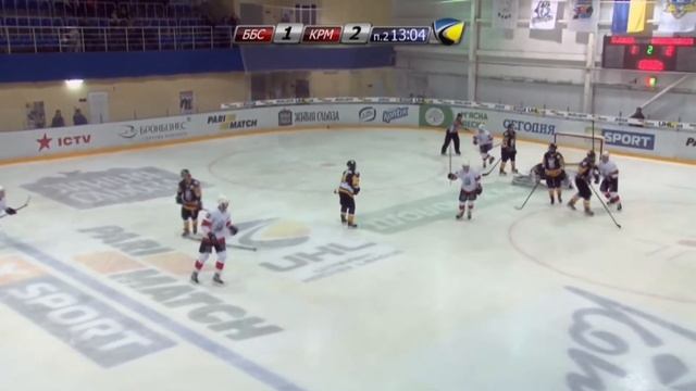 8 тур УХЛ Белый Барс - Кременчук 3:5 (0:1, 1:3, 2:1) смотреть онлайн
