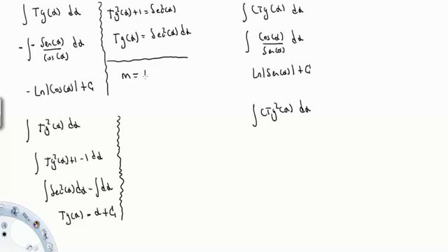 Integral Tg y Ctg Par e Impar смотреть онлайн