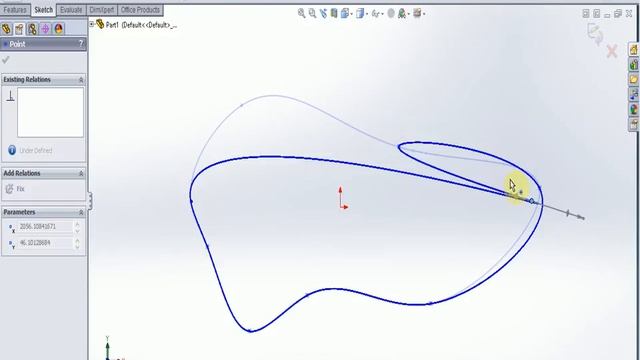 #SOLIDWORKS TUTORIAL FOR BEGINNERS 10 SPLINE# смотреть онлайн