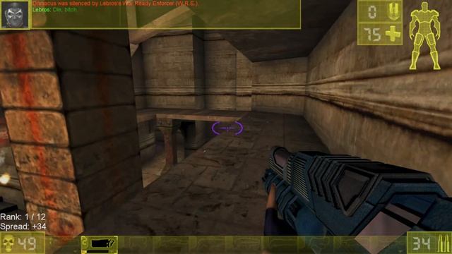 Unreal Anthology Unreal Tournament 469d Nail Weapons 3 Deathmatch Part 5