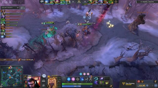 Ninjas in Pyjamas vs Team Spirit - Map1 | Ru-VODs | WePlay! Bukovel Minor 2020 смотреть онлайн