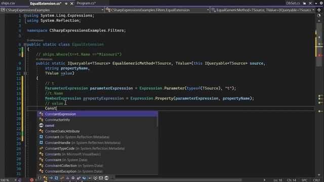 Expression Tree для поиска с поддержкой IQueryable. Writing a Expression Tree for search. c# смотреть онлайн