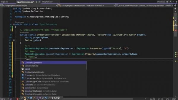 Expression Tree для поиска с поддержкой IQueryable. Writing a Expression Tree for search. c#