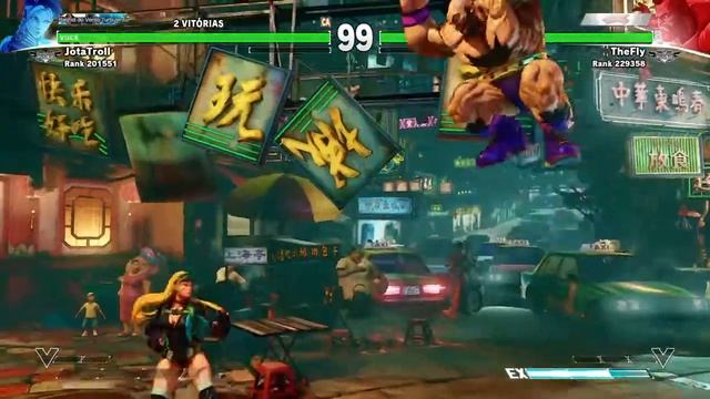 STREET FIGHTER V - Ranked Cammy vs Zangief смотреть онлайн