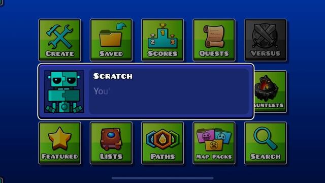 Geometry Dash 2.2 Scratch's Chopper смотреть онлайн