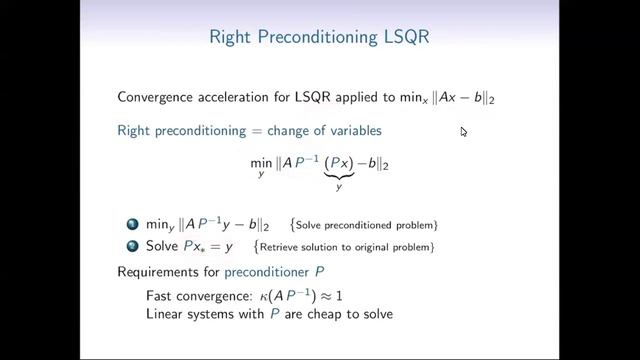 Ilse Ipsen, NC State, Randomized Algorithms for Least Squares/Regression Problems смотреть онлайн