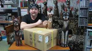 Японская распаковочка в кошачьем царстве.