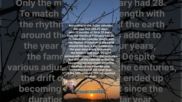 The Julian And Gregorian Calendar. Subscribe To My Channel: Https://www.youtube.com/@hamidrachef