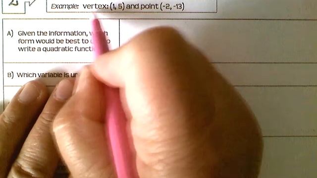 #18 Writing Quadratic Equations смотреть онлайн