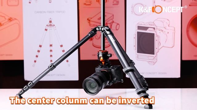 K&F Concept Aluminium Alloy Camera Tripod Mutate Series M1+BH-35L смотреть онлайн