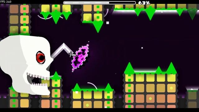 CraZy 65% || Geometry Dash 2.204 смотреть онлайн