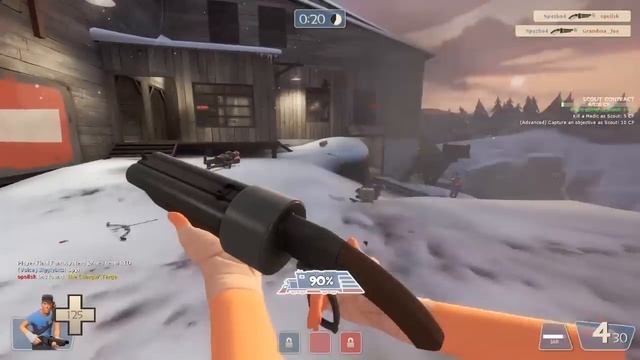 Windows 10 Game DVR Recording Test - Team Fortress 2 смотреть онлайн