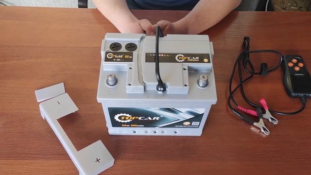 Огляд акумулятора Topcar Premium 60Ah 600A R+ смотреть онлайн