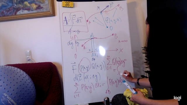 Olena Mulyk Live Stream Криволінійний інтеграл ІІ-го роду. смотреть онлайн