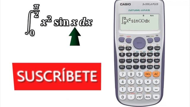 Integral definida CASIO fx-570LA PLUS✅ paso a paso. смотреть онлайн
