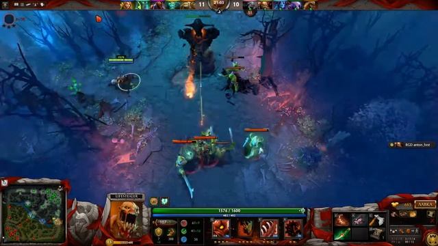 Dota 2 - #2. Богатый Гуля и тупые насекомые смотреть онлайн