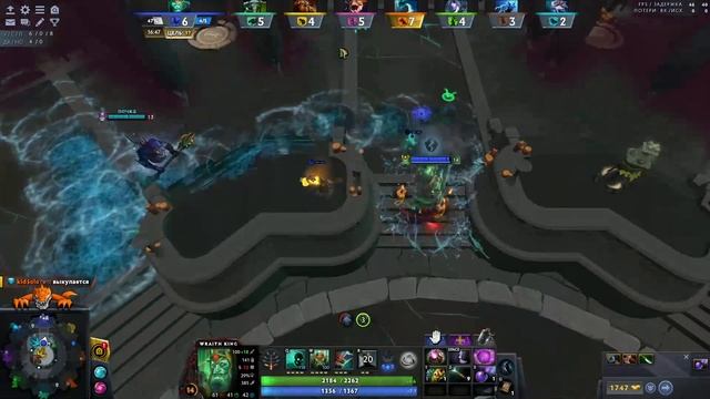 400 УРОНА СО СКЕЛЕТА НА WRAITH KING🔥 DOTA 2 OVERTHROW 3.0 FFA 🔥 смотреть онлайн