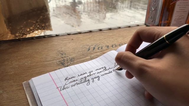 Fountain Pen Writing | Montblanc 146 Medium смотреть онлайн