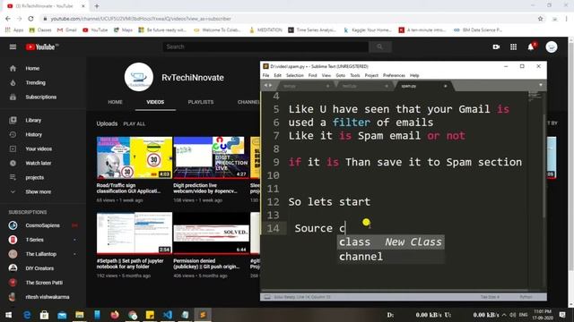 Spam msg filter NLP project || python project idea || смотреть онлайн