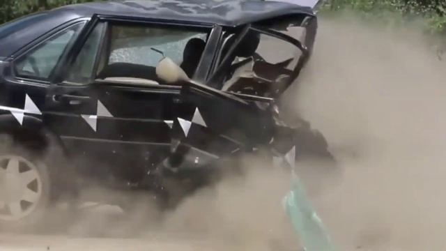 Тотал шансов не было средства от  проникновения  транспортного средства.#crashtest