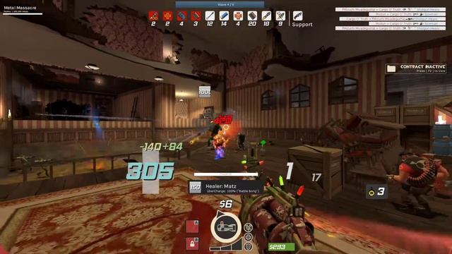 Team Fortress 2 MvM: Holographic Harvest Madhattan - Apocalyptic Assault (Advanced) смотреть онлайн