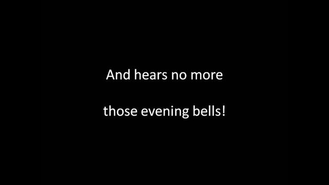 Those Evening Bells Instr
