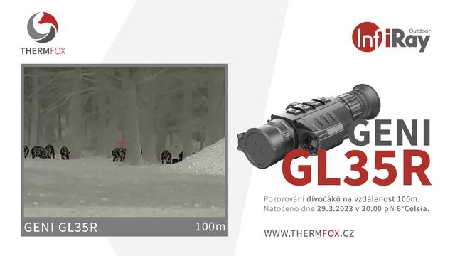 Thermfox - InfiRay GENI GL35R #wildboar #hunting смотреть онлайн