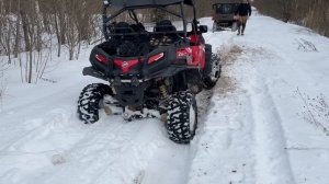 Что лучше в снегу? Багги или квадроцикл? Первое видео на канале 🔥