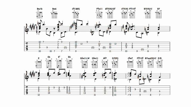 Come Rain or Come Shine - Ted Greene (Transcription) смотреть онлайн