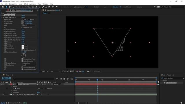 Perfect AUDIO SPECTRUM Effect In After Effects | AUDIO VISUALIZER Tutorial