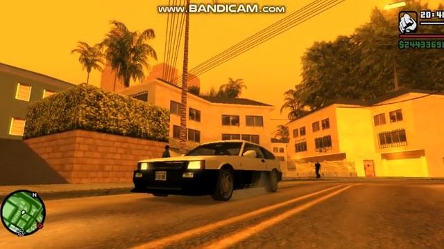 GTA San Andreas - Blista Compact Burnout смотреть онлайн