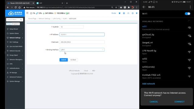 TPLINK EAP 110 Multi SSID with VLAN + Newifi Go Cloud + Vendo смотреть онлайн