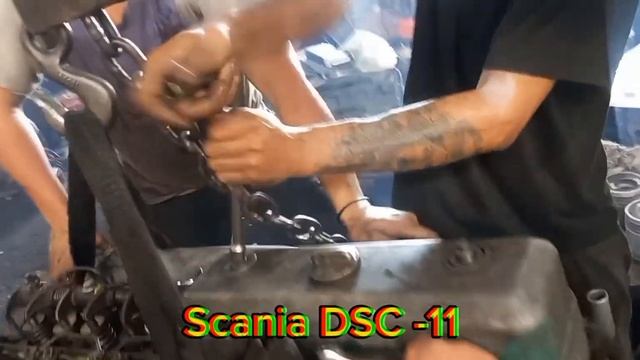 🔧scania DSC-11 ⚙️(Funcionamento  De Motor )