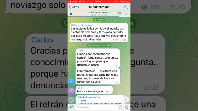 Telegram @jader antonio dmp catarsis,tomense la libertad de resubirlo a sus canales, смотреть онлайн