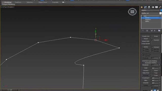 3d Max 2d spline edit poly Modeling tutorial part 03 [urdu/hindi] смотреть онлайн