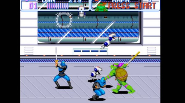 Teenage Mutant Hero Turtles IV - Turtles in Time (SEGA)