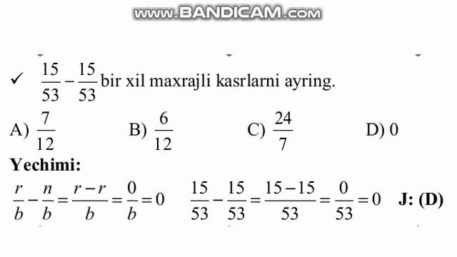 Matematika Master Yechimi (228-230 )