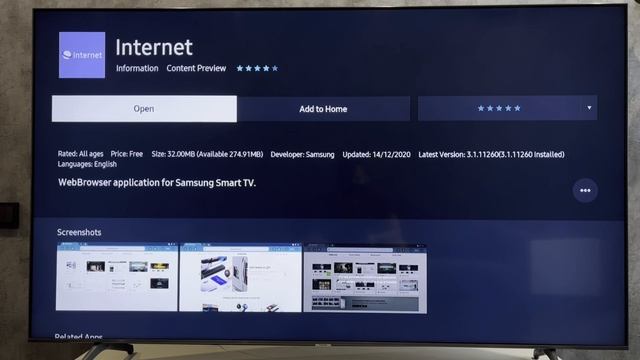 How To Update Samsung Smart TV Web Browser смотреть онлайн