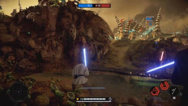 Star Wars Battlefront 2 - Heroes VS Villains | Luke Skywalker | PS5 Gameplay | смотреть онлайн