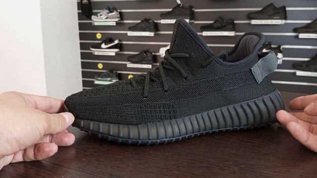 Adidas Yeezy Boost 350 черные смотреть онлайн