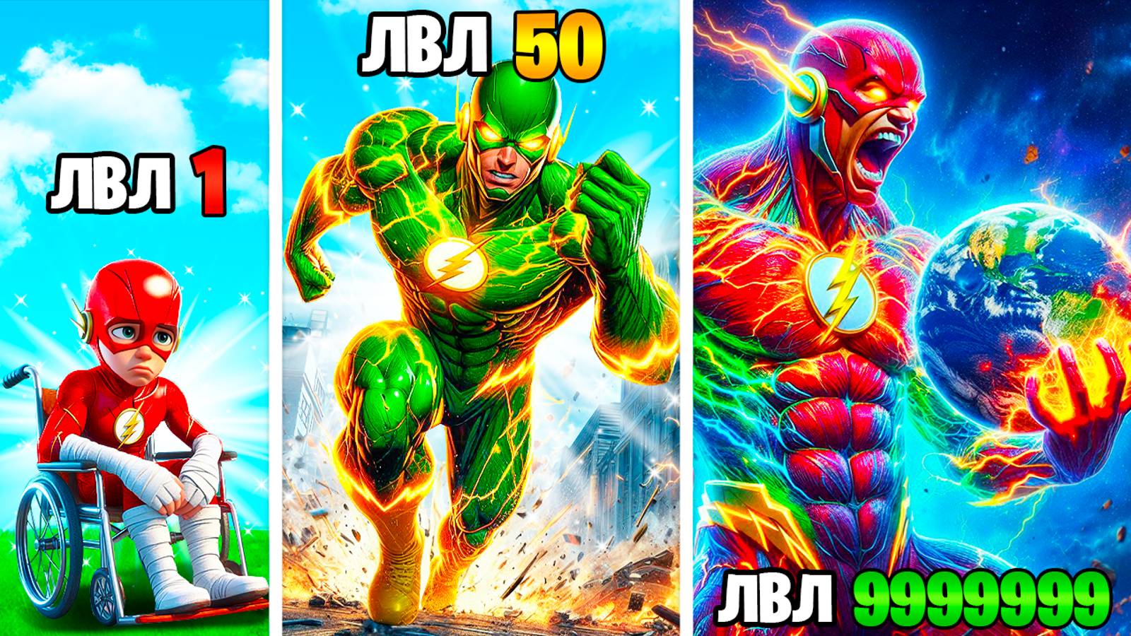 ПРОКАЧАЛ ФЛЭША ДО 1000 УРОВНЯ в ГТА 5 ОНЛАЙН (GTA 5 ONLINE) смотреть онлайн