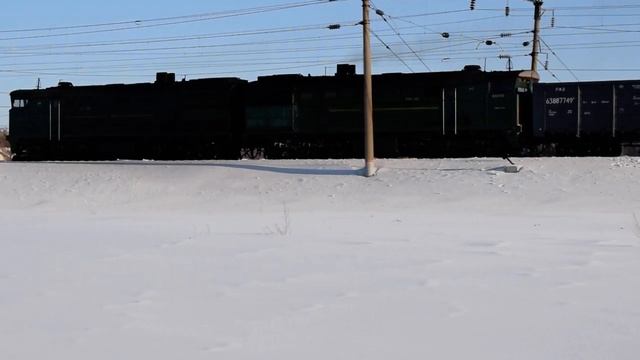 Тепловоз 2ТЭ10М-3087 смотреть онлайн