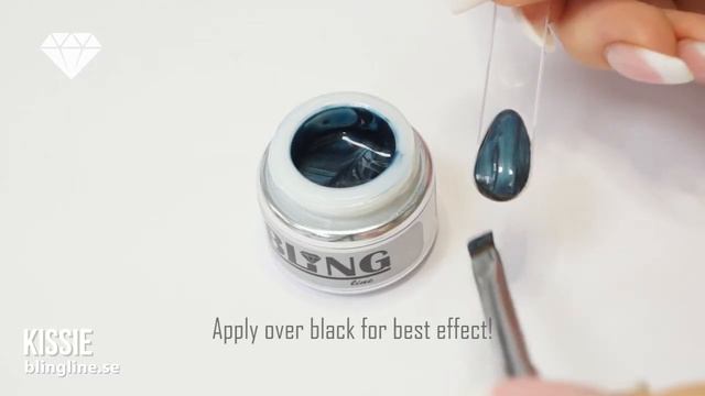 BLING Line - Kissie (cateye color gel) смотреть онлайн