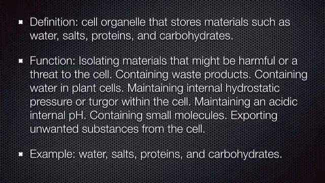 Vacuole смотреть онлайн