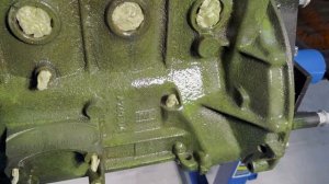 Покраска блока двигателя