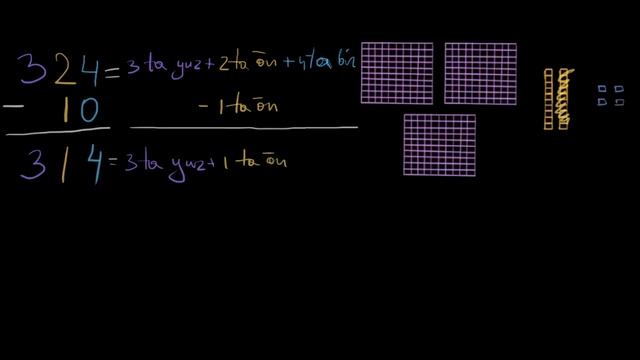 1, 10 yoki 100 ni ayirish | 1000 ning ichida qoʻshish va ayirish | Boshlangʻich matematika смотреть онлайн