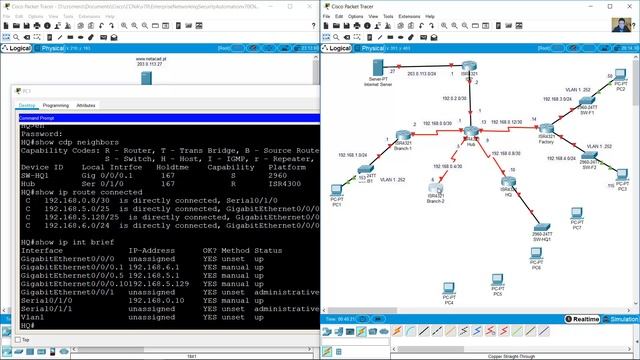12.6.1 Packet Tracer - Troubleshooting Challenge - Document the Network смотреть онлайн